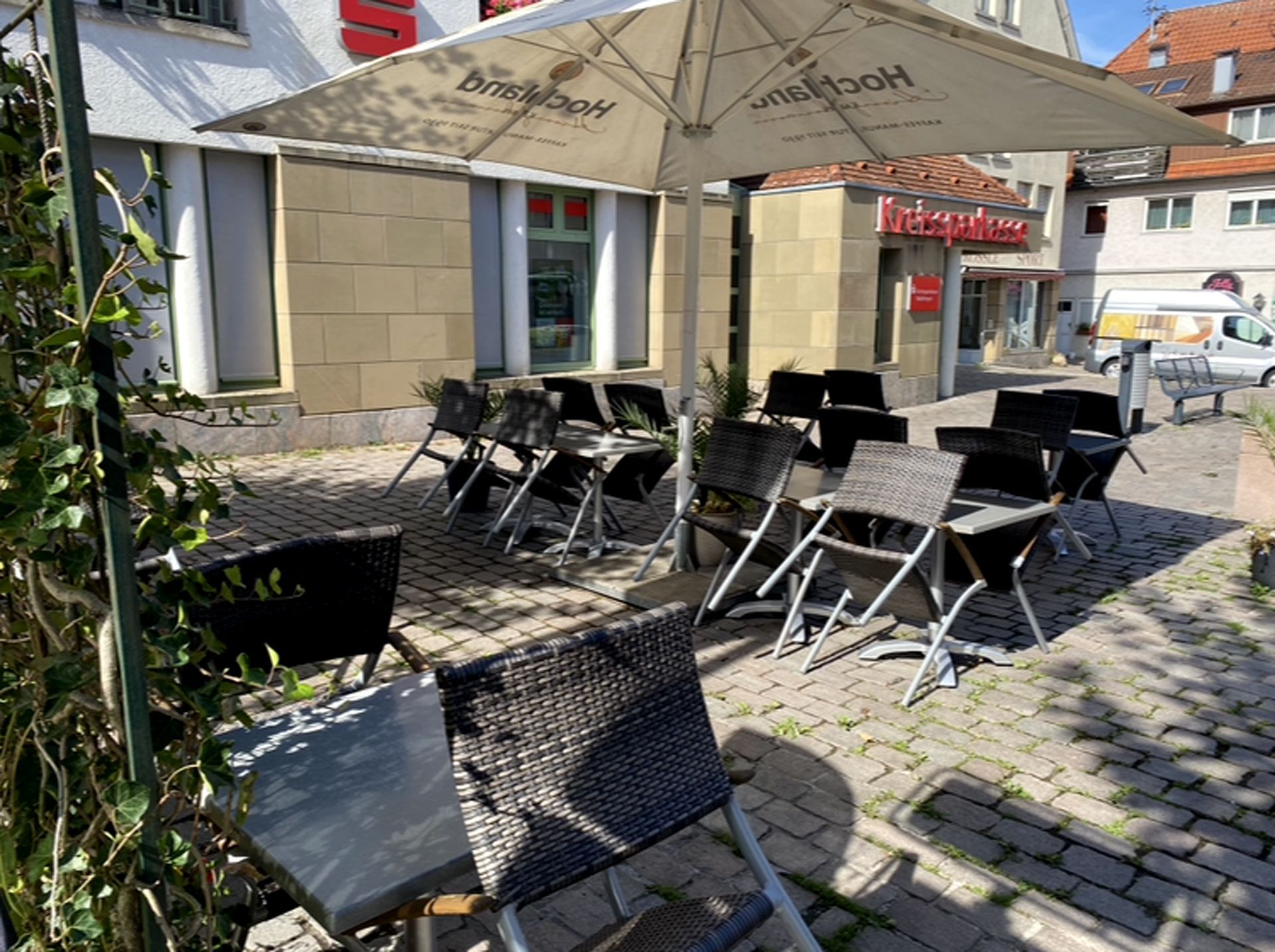 Terrasse vom Café am oberen Tor