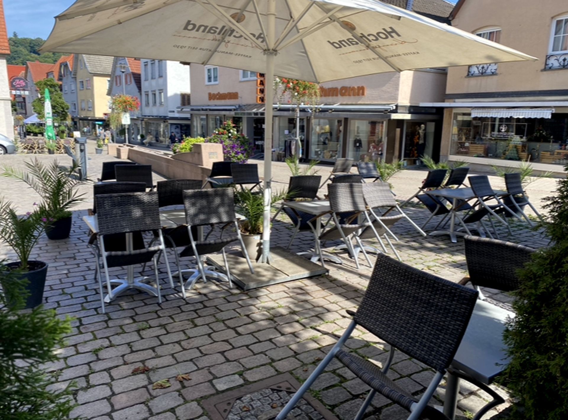 Biergarten vom Café am oberen Tor