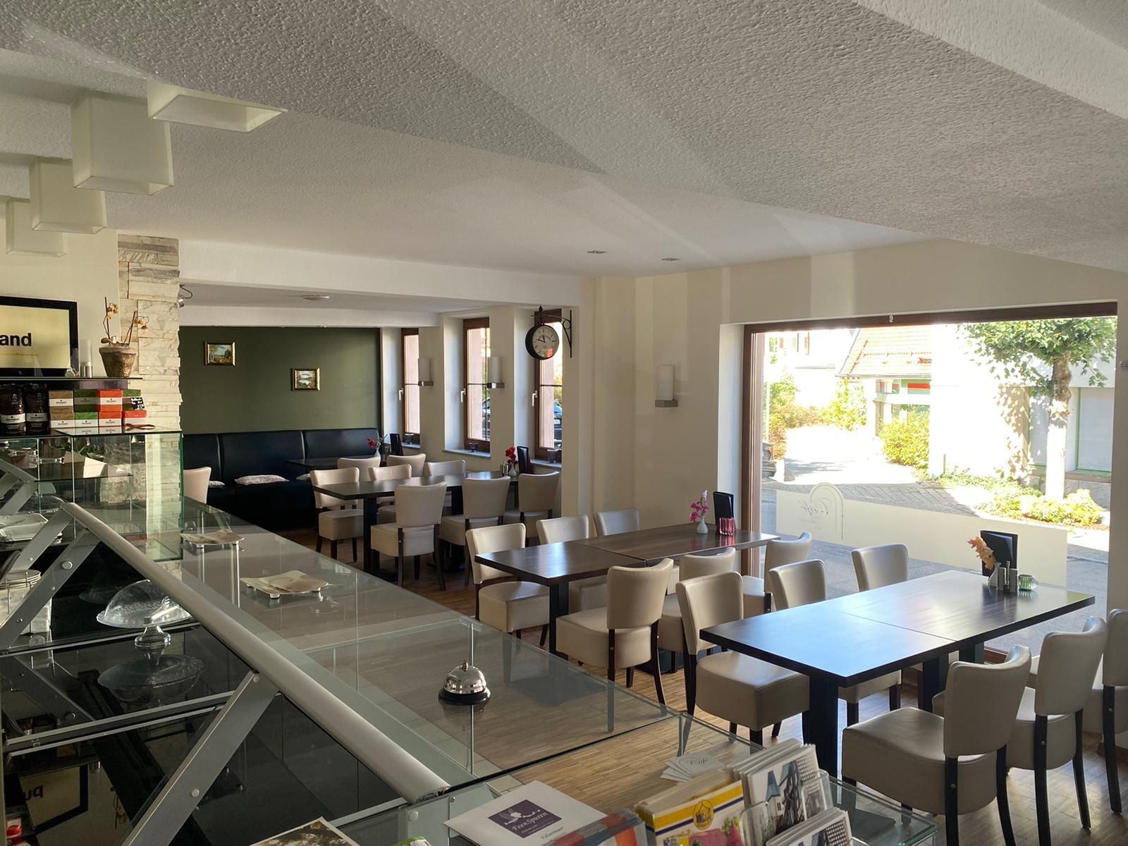 Gastraum des Cafés am Oberen Tor