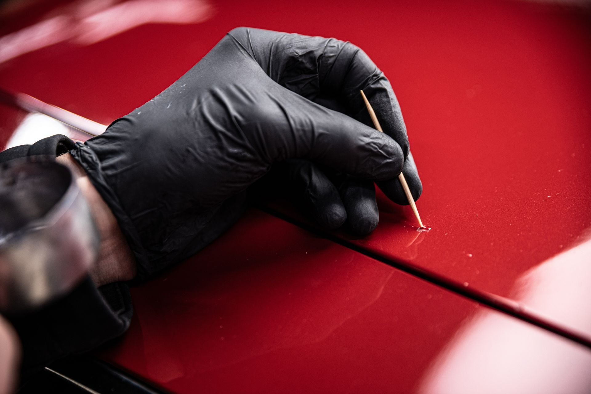 Retouche de peinture précise