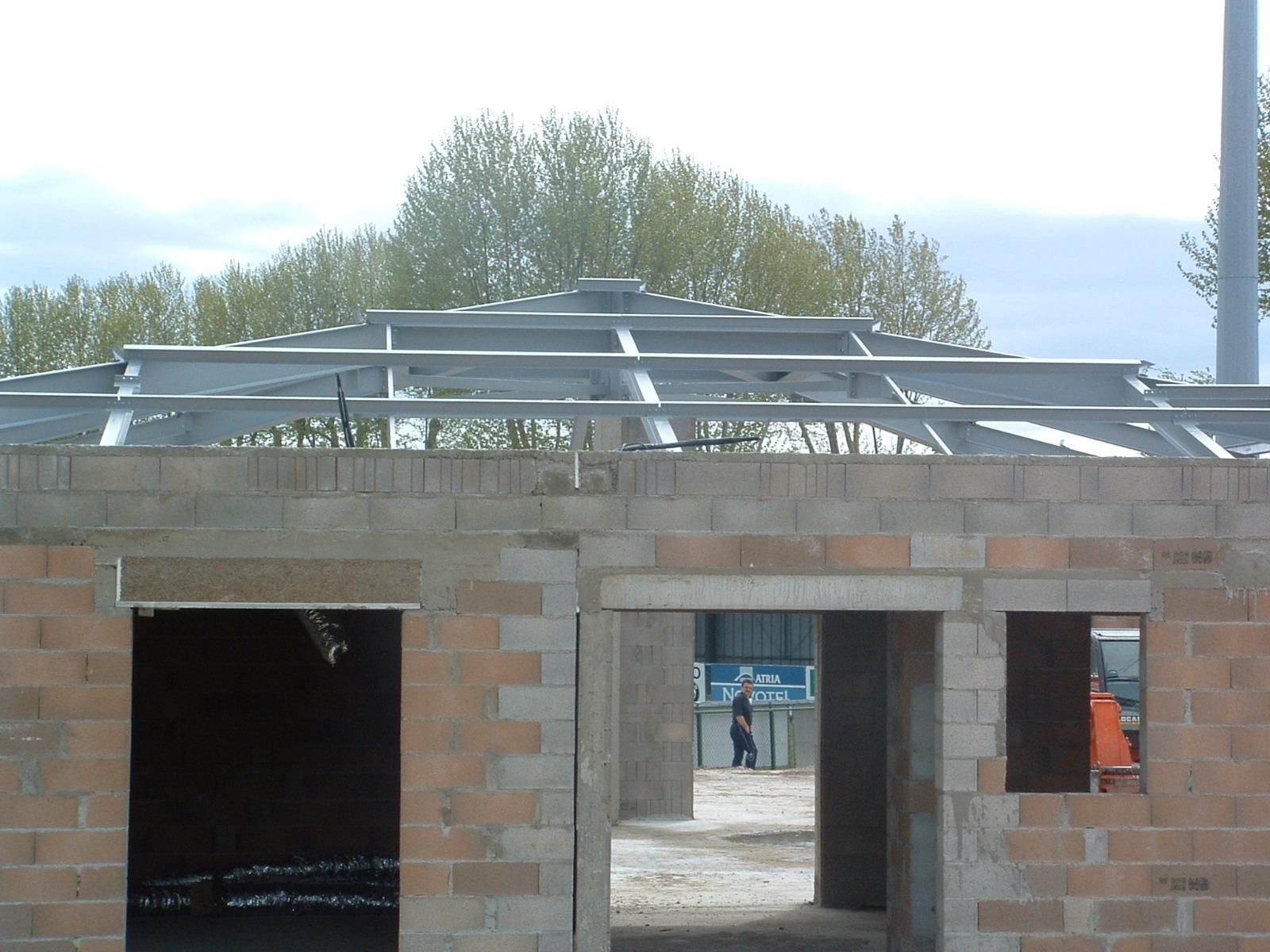 Bâtiment en construction