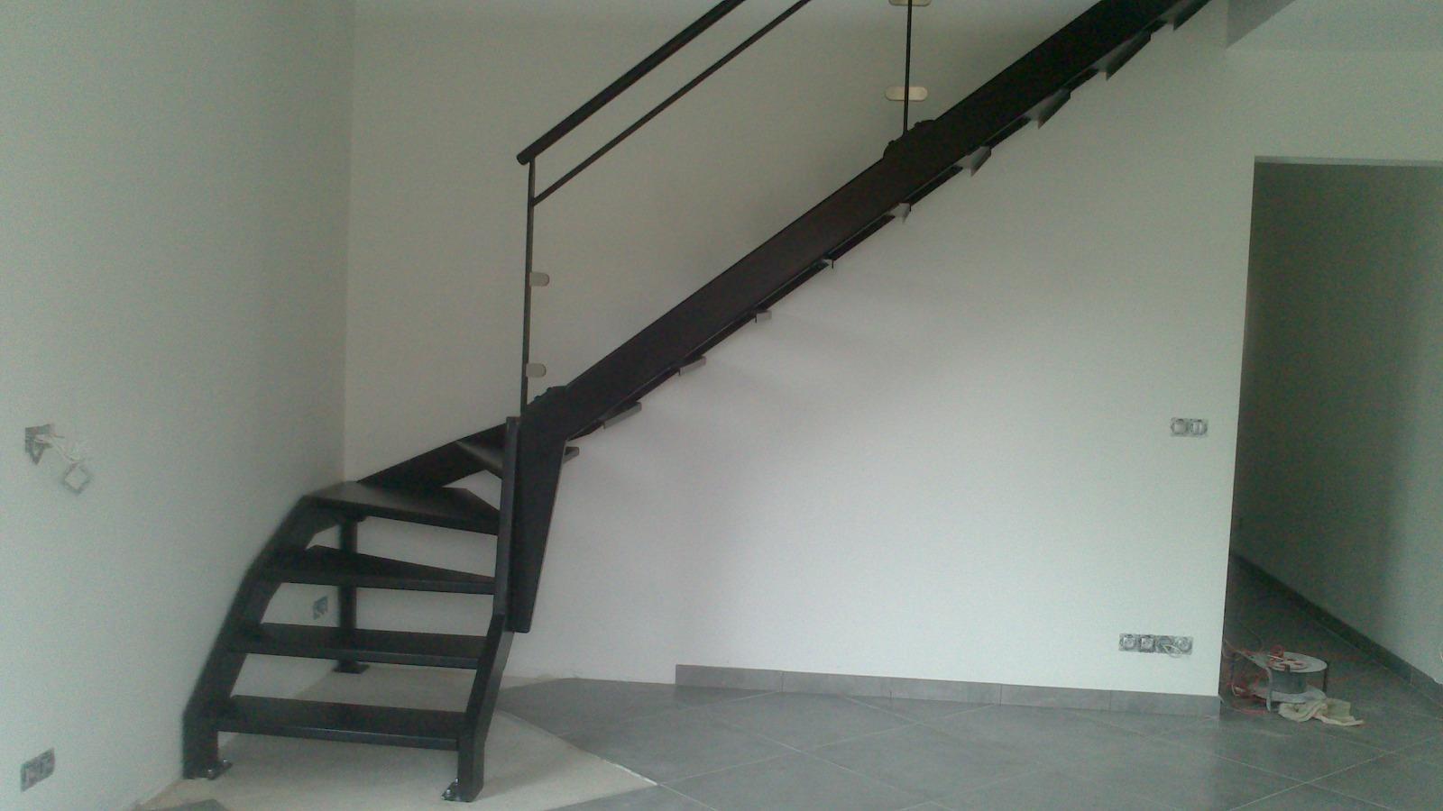 escalier metal bois  contemporain moderne (28)