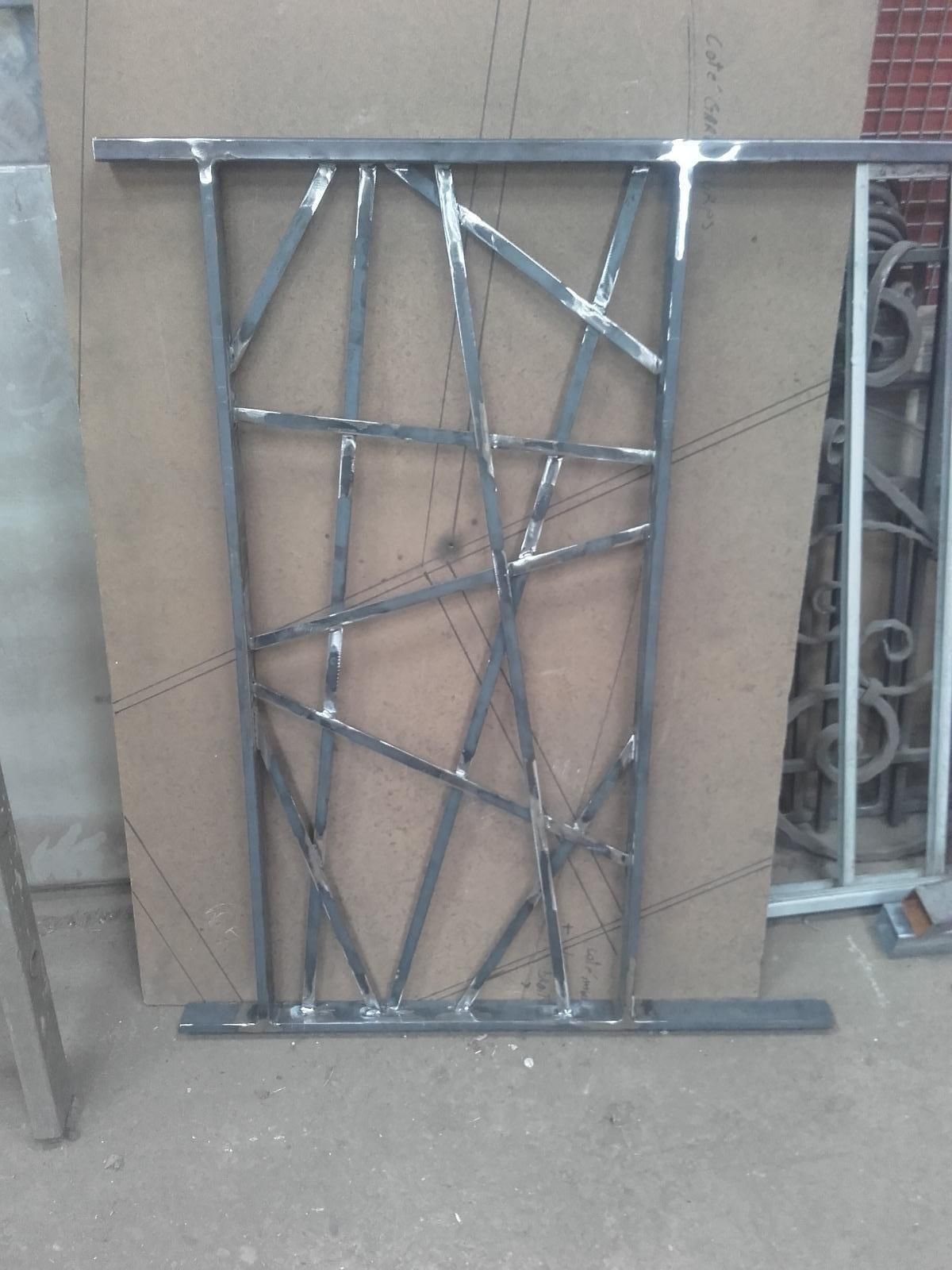 Fabrication d'un garde-corps en métal