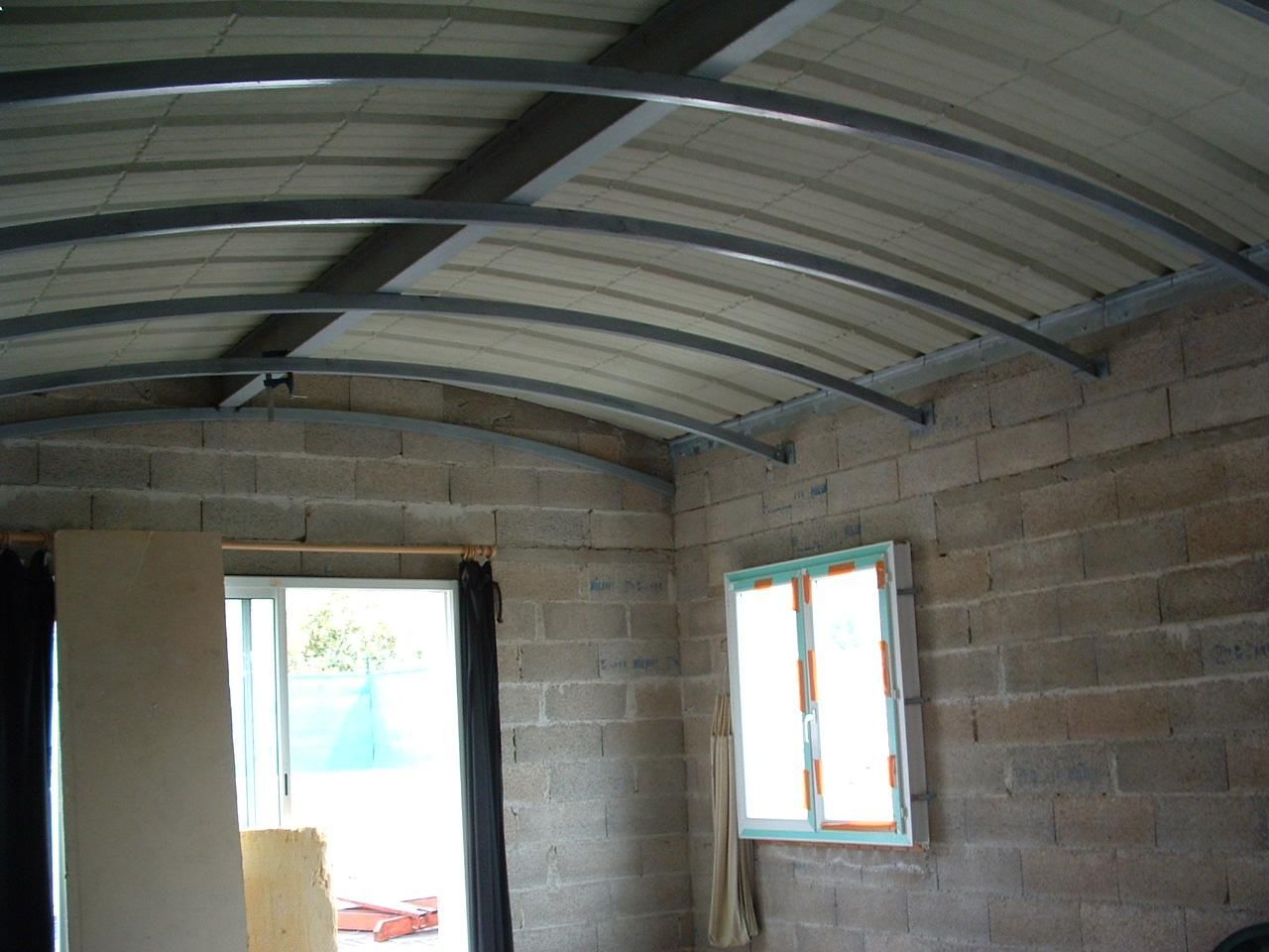 Intérieur du bâtiment en travaux