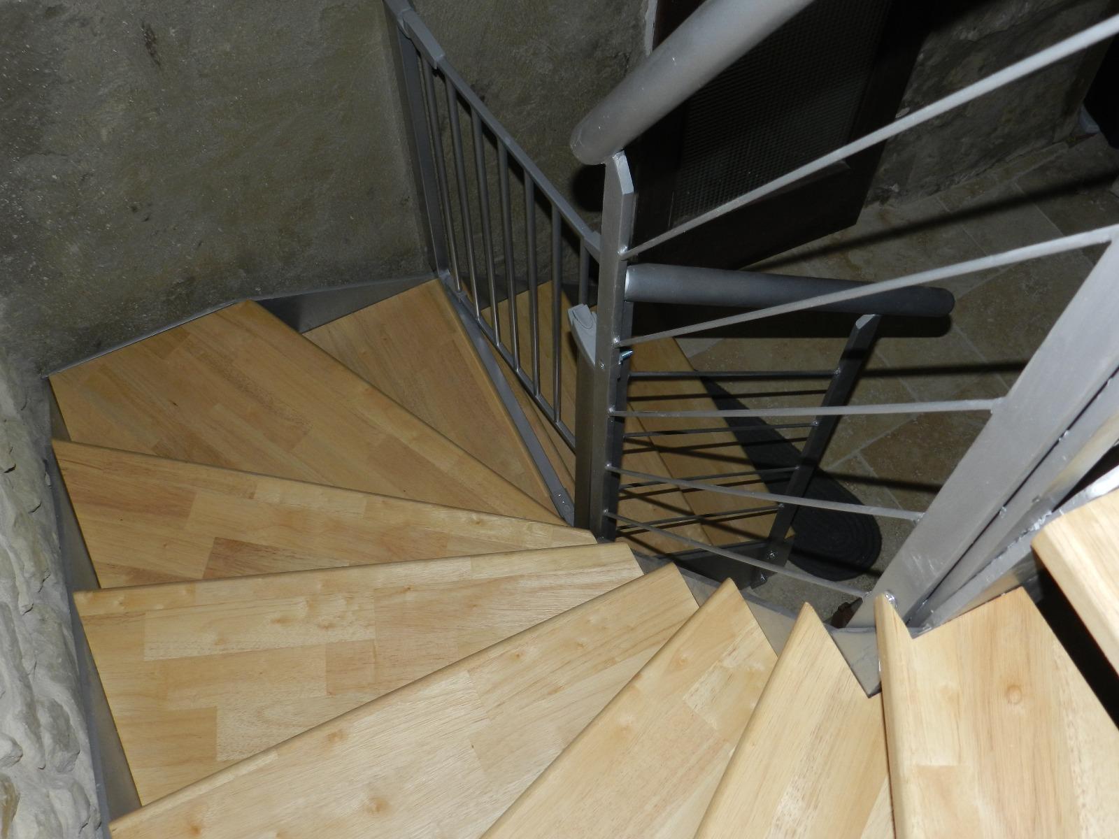 escalier metal bois  contemporain moderne (50)