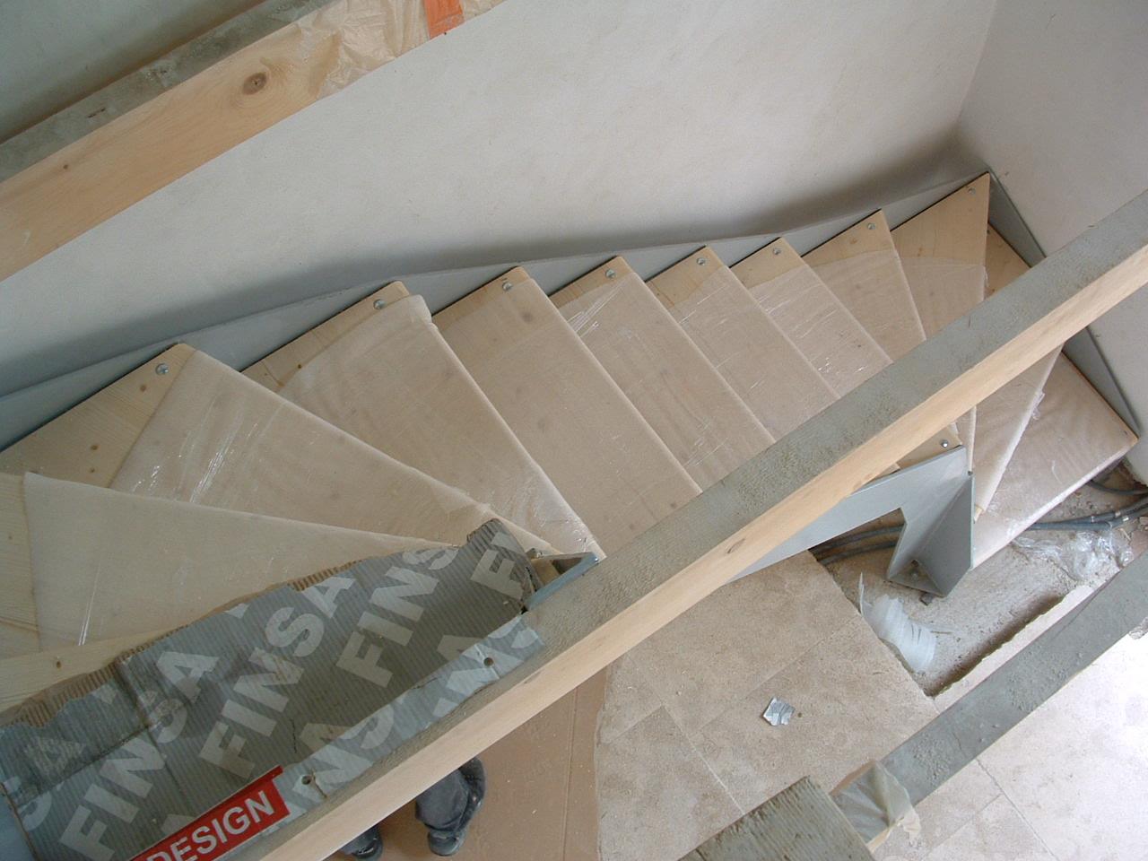 escalier metal bois  contemporain moderne (11)