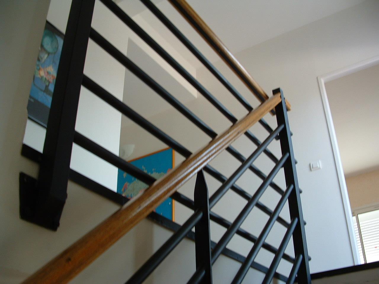 escalier metal bois  contemporain moderne (5)