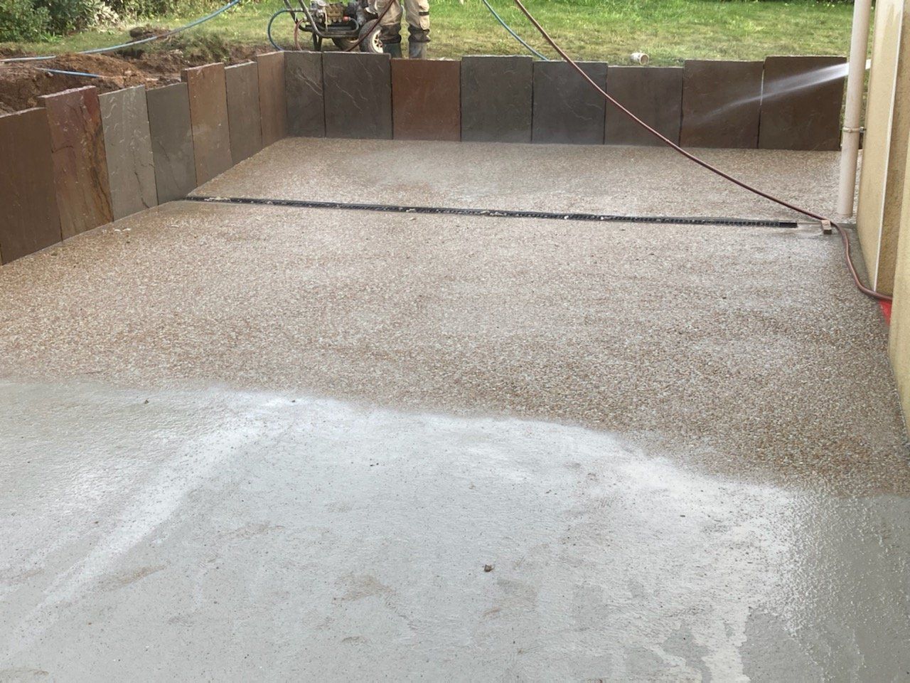 Pendant - Béton lavé