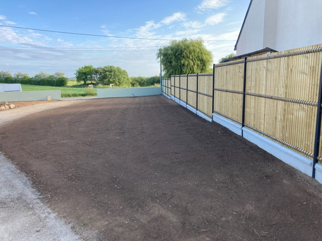 Engazonnement du terrain