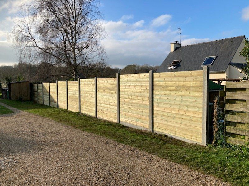 Une nouvelle clôture