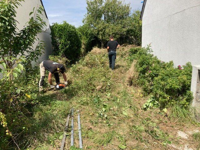 Pendant tonte et nettoyage