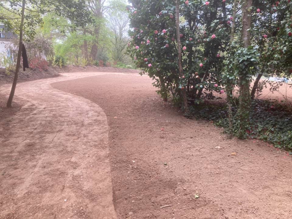 Pose de pelouse naturelle