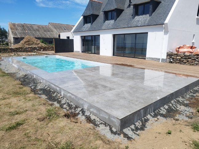 terrasse grès cérame