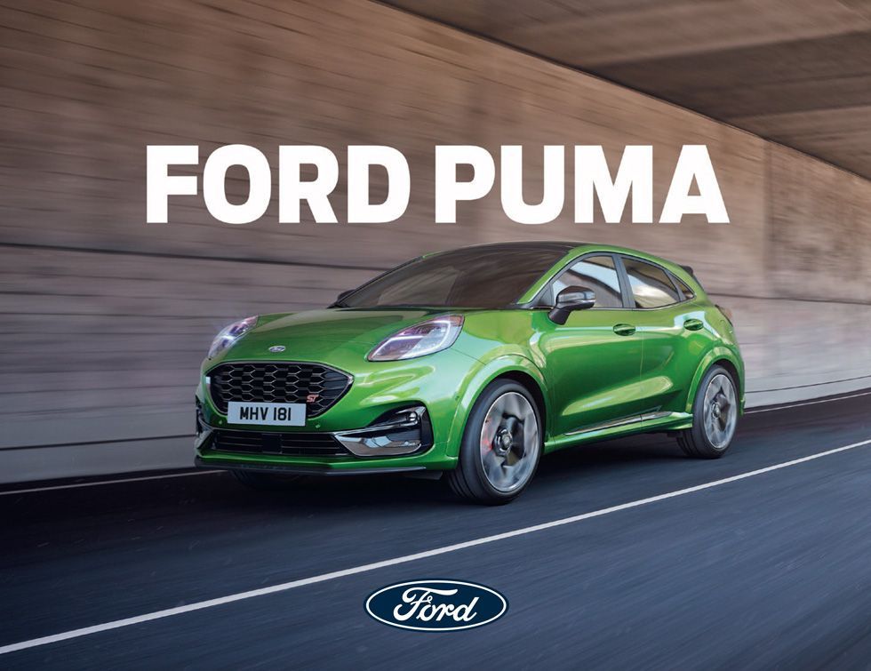 Une Ford Puma verte