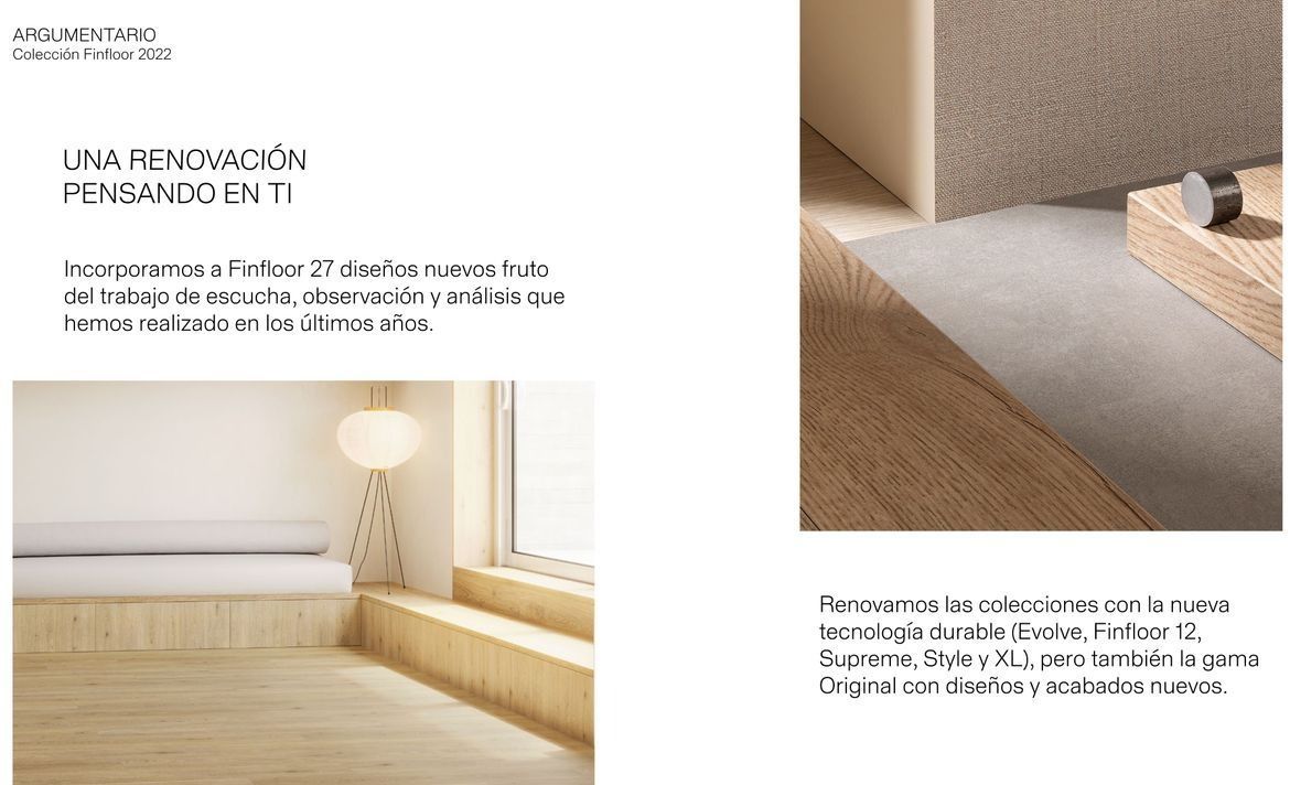 Un collage de imágenes de un baño con suelo de madera.