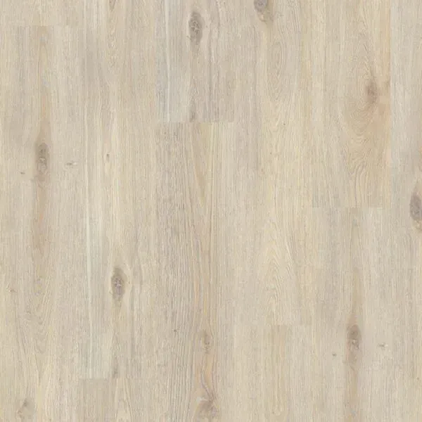 Suelo de madera de color claro con vetas y nudos naturales.