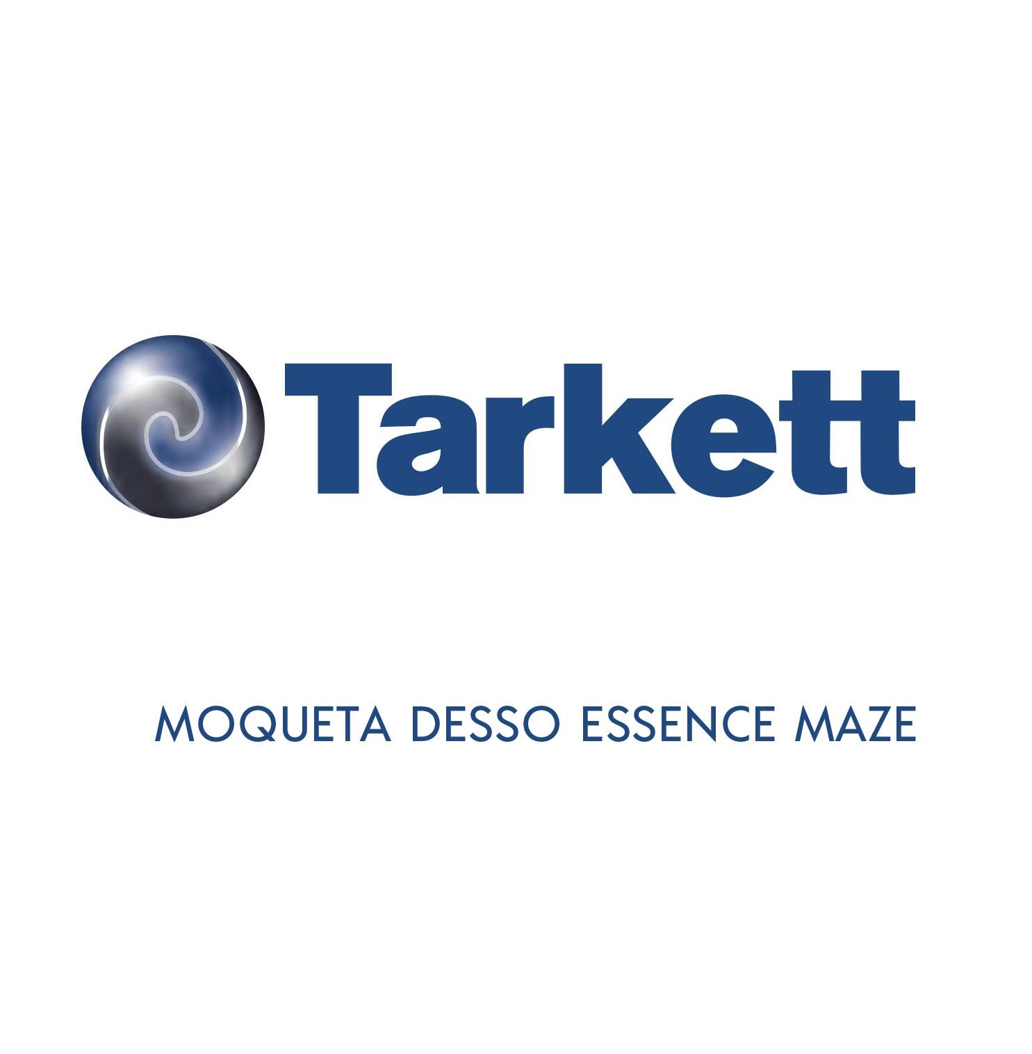 El logotipo de Tarkett está sobre un fondo blanco.
