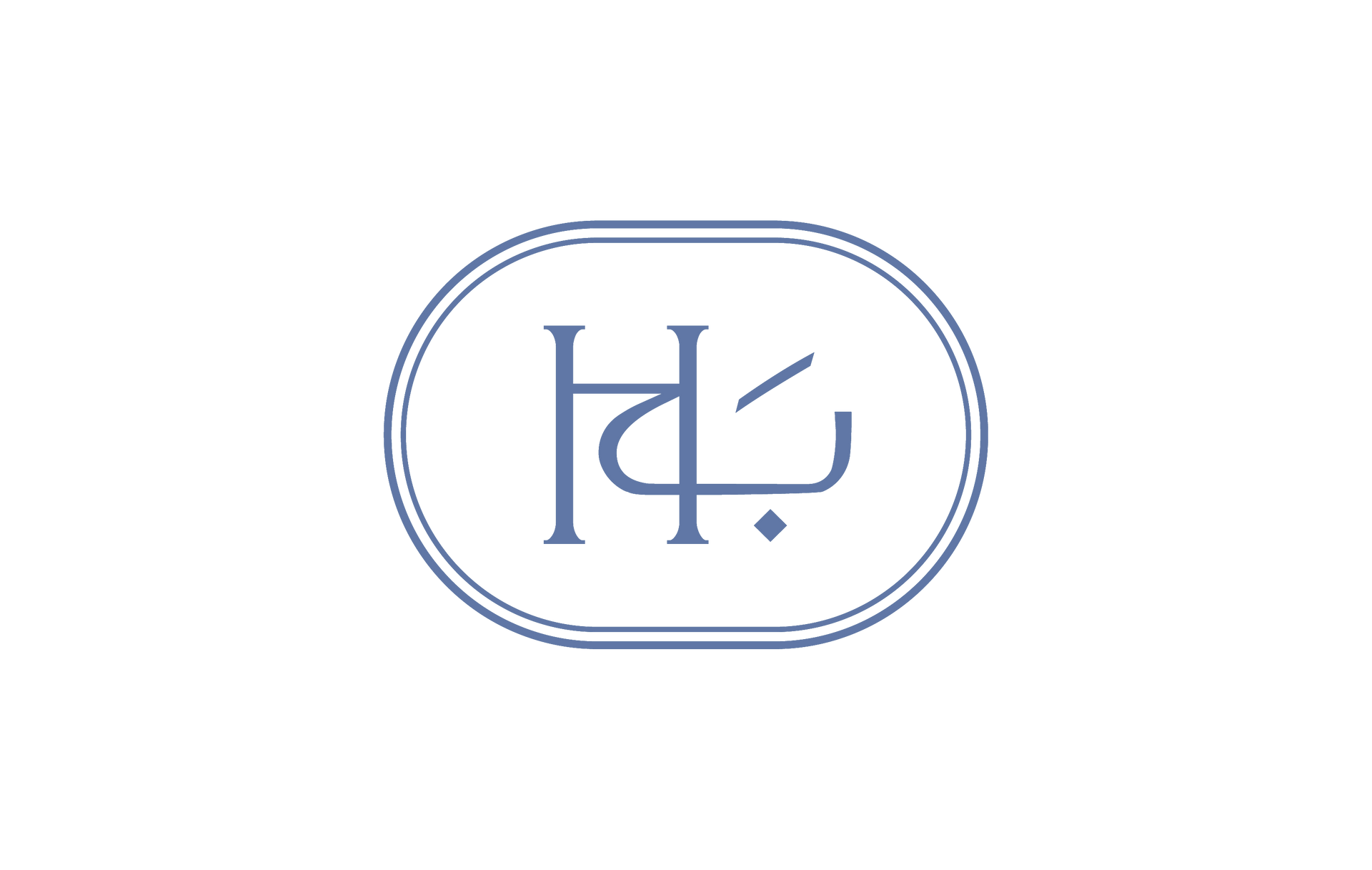 A logo with the letter h in a circle on a white background.