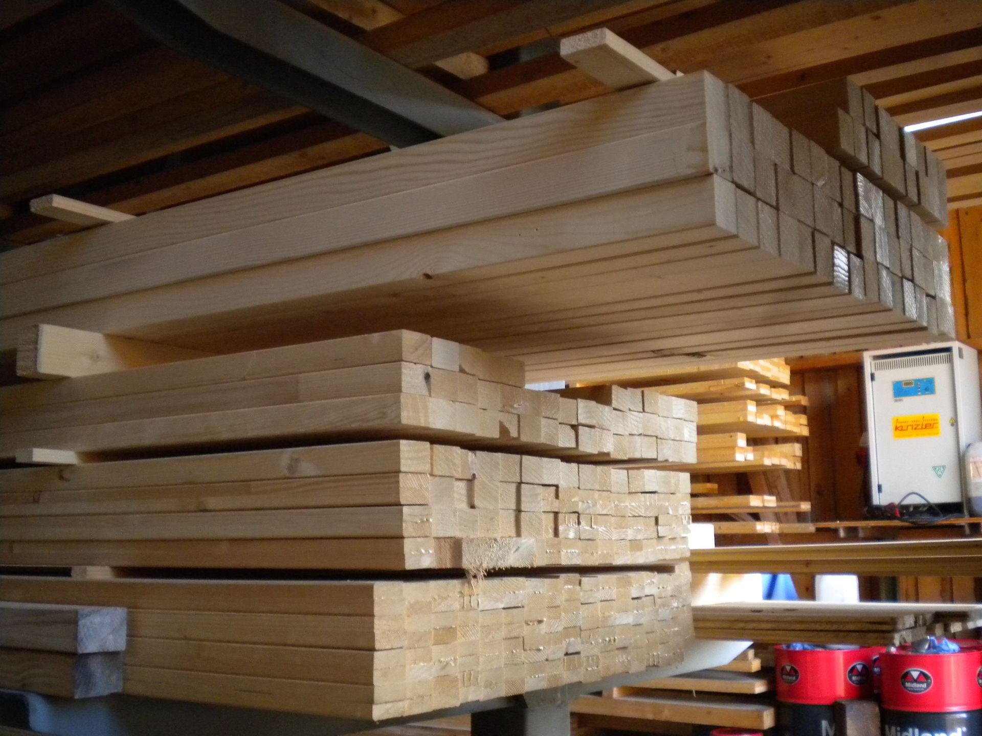 Holzbalken | Bachmann Sägerei AG