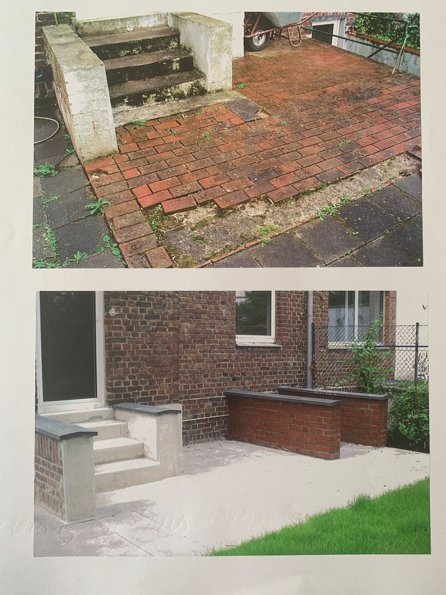 Referenzbild von Detlef Buchartz - Baustelle vorher und nachher