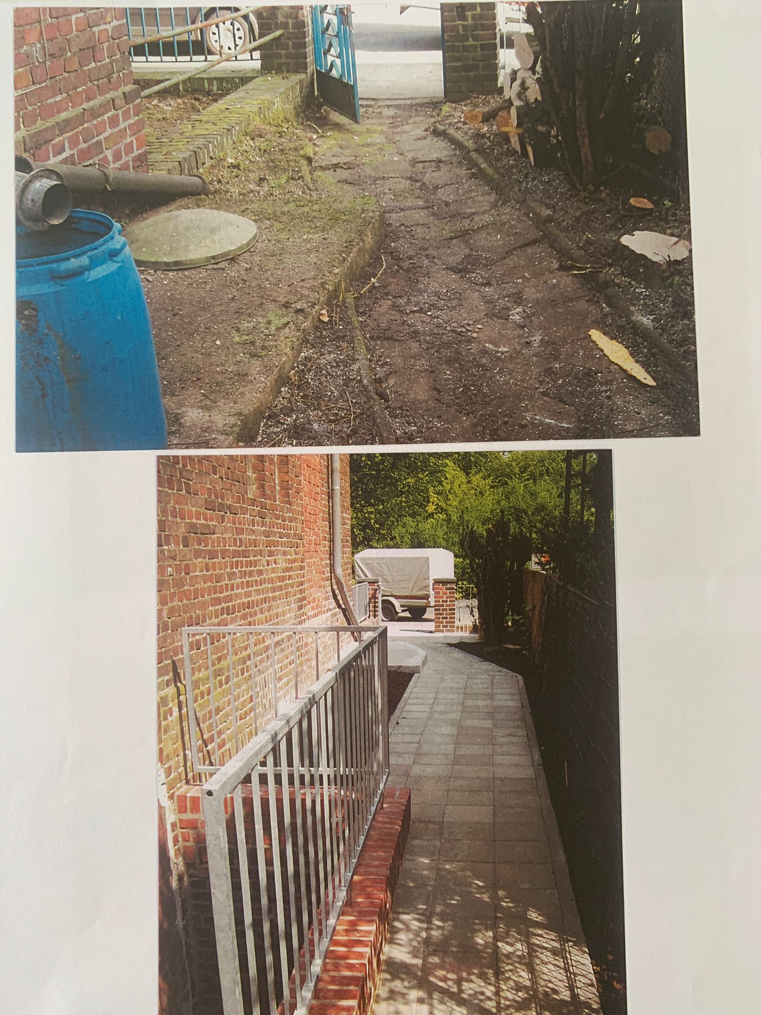 Referenzbild von Detlef Buchartz - Baustelle vorher und nachher