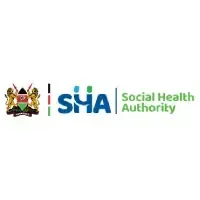 The logo for the social health authority in kenya.