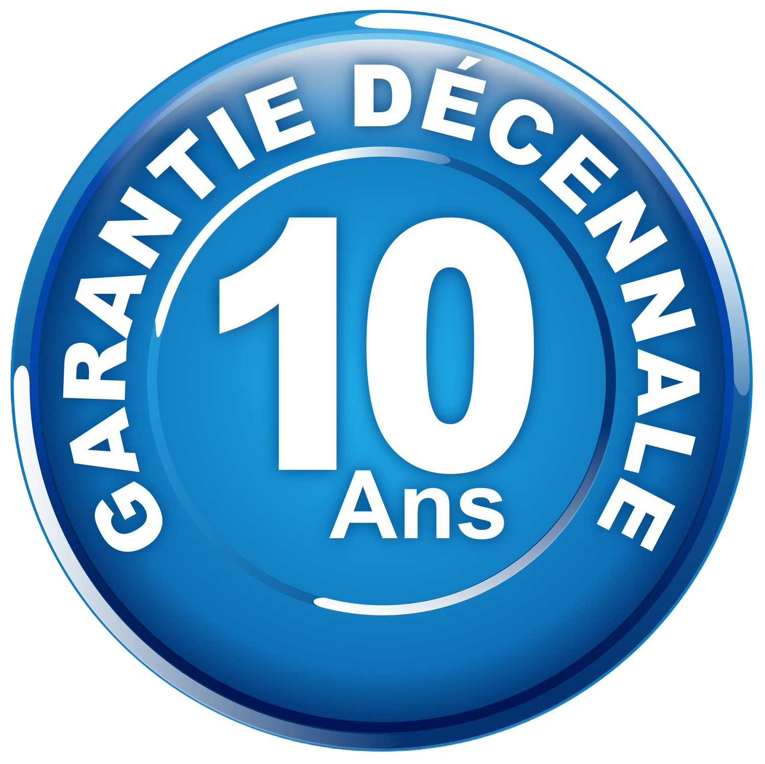 Logo de Garantie décennale. 