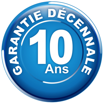 Logo de Garantie décennale. 