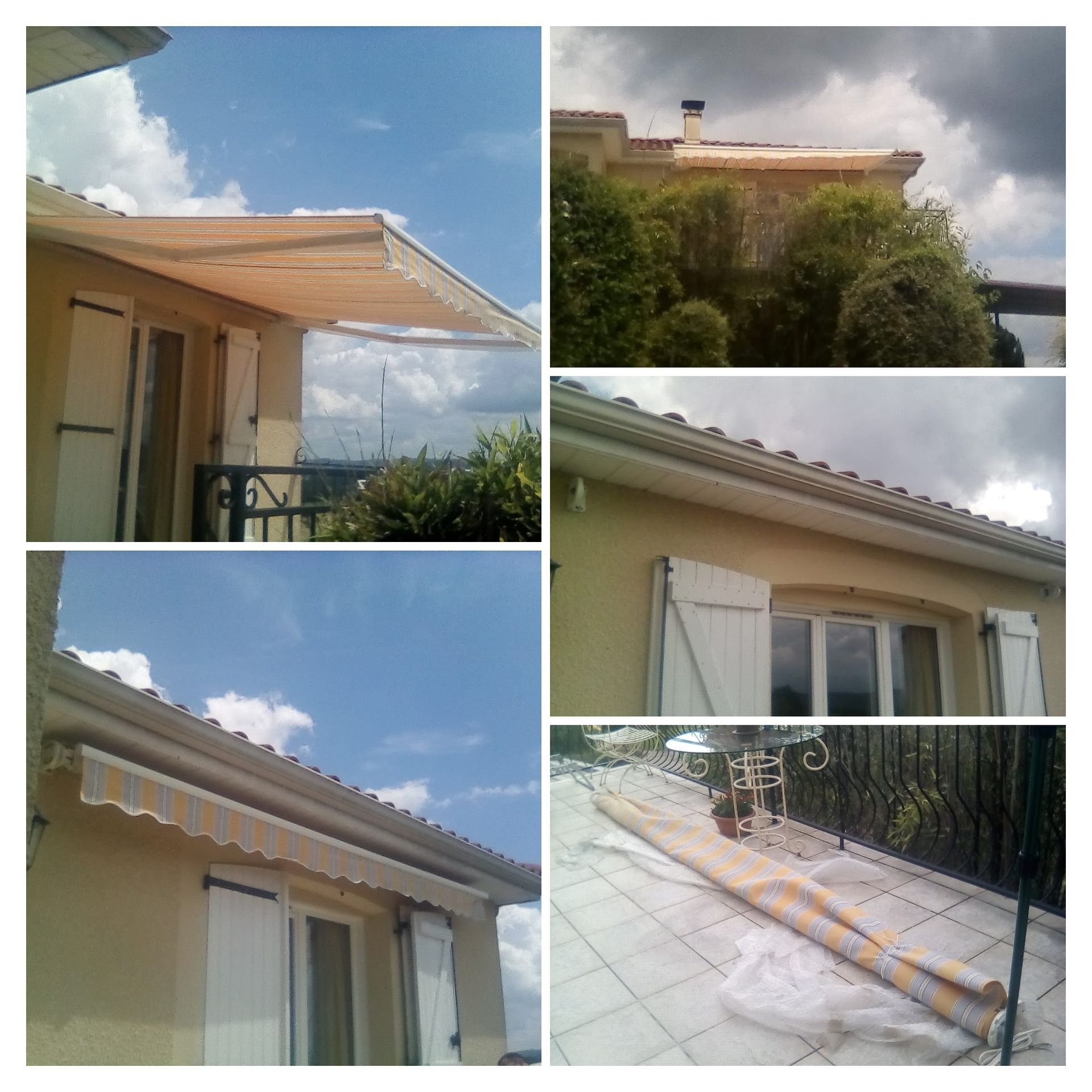 Installation de stores