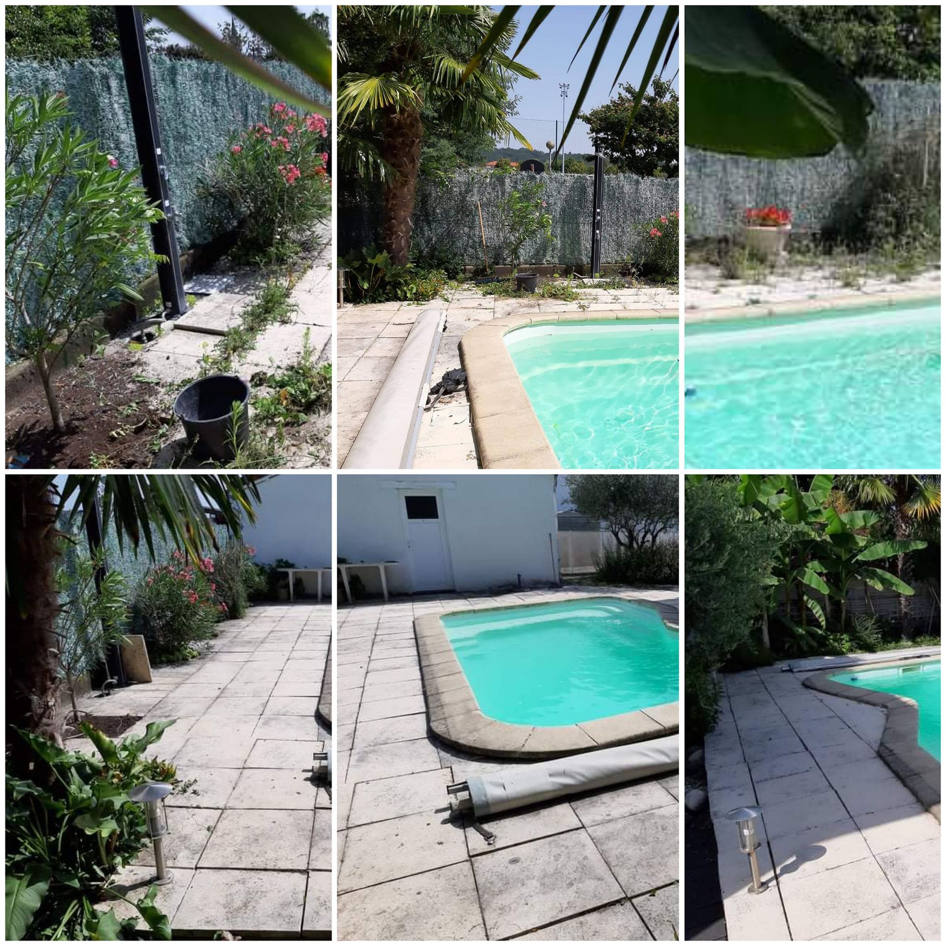 Entretien d'une piscine