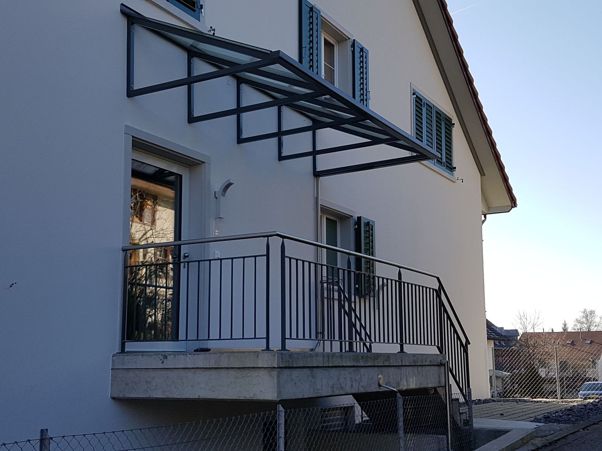 Glasvordach - Glas Schneller GmbH - Rüti