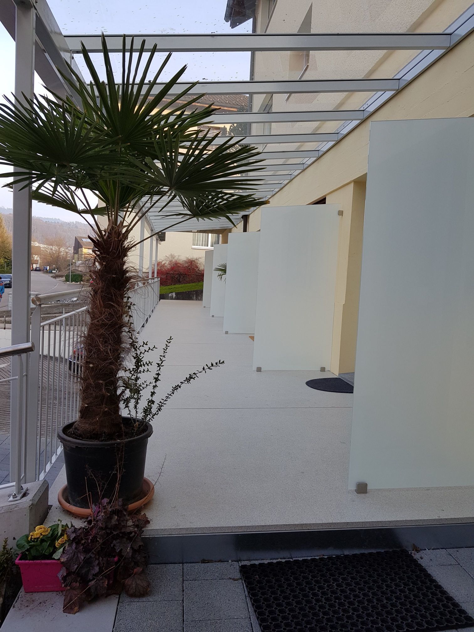 Glasvordach - Glas Schneller GmbH - Rüti