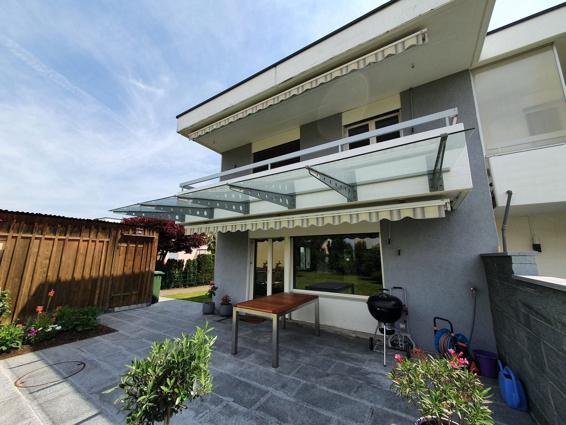 Glasvordach - Glas Schneller GmbH - Rüti