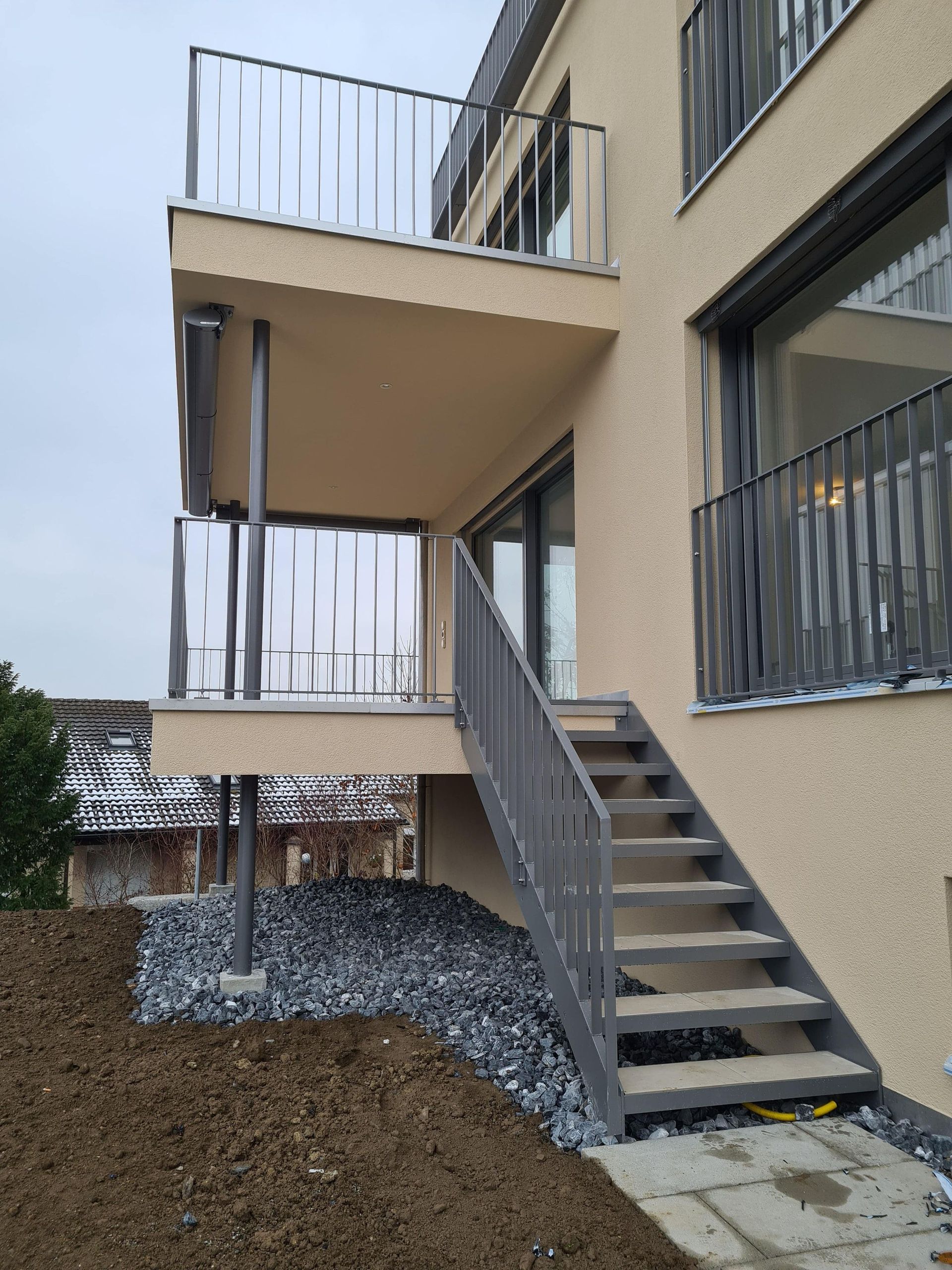 Treppenaufgang - Glas Schneller GmbH - Rüti