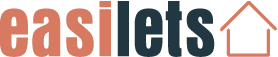Easilets logo with orange text and a house icon.
