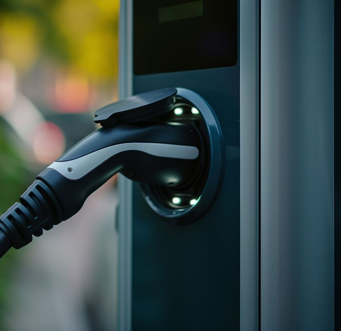 Borne de recharge de voiture