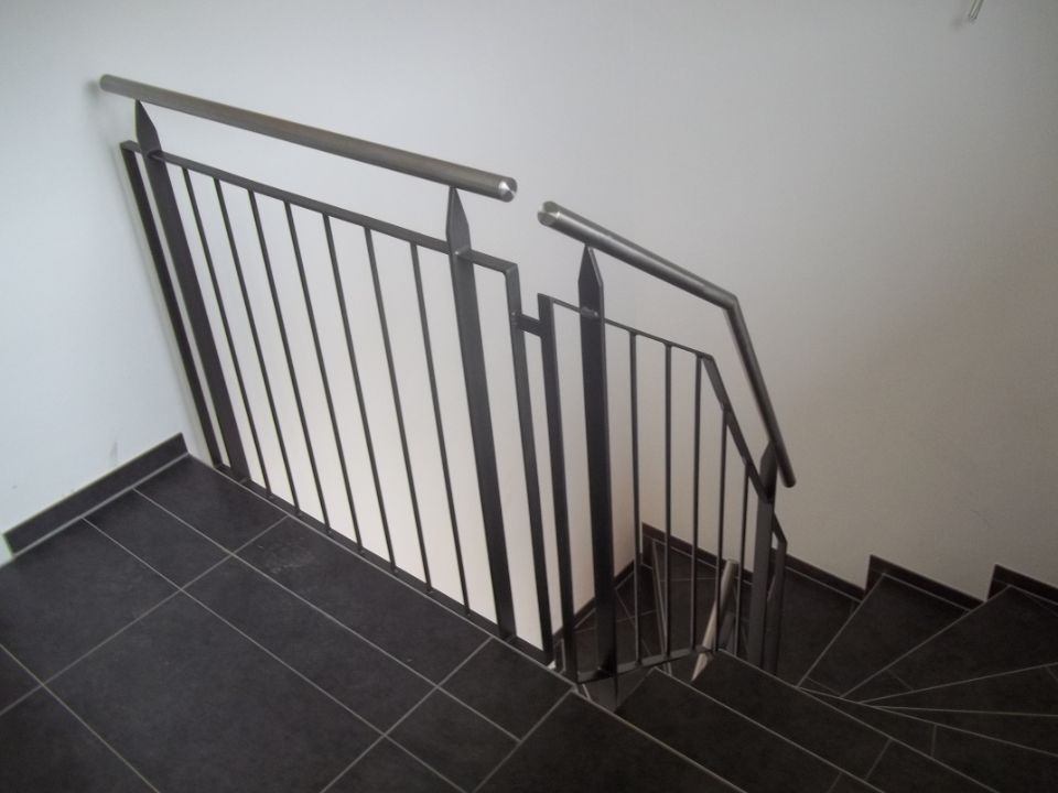 Treppengeländer aus Metall