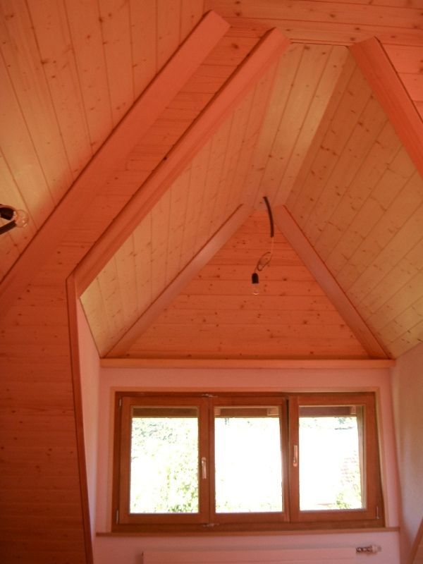 Dachgeschoss nachher - M. Baumgartner Holzbau - Wuppenau