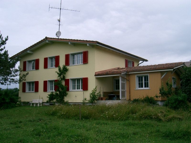 Neue Fassade - M. Baumgartner Holzbau - Wuppenau