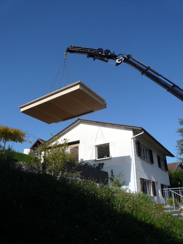 Flachdach - M. Baumgartner Holzbau - Wuppenau