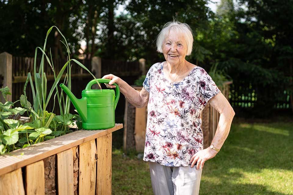 Senioren-Wohngruppe Garten
