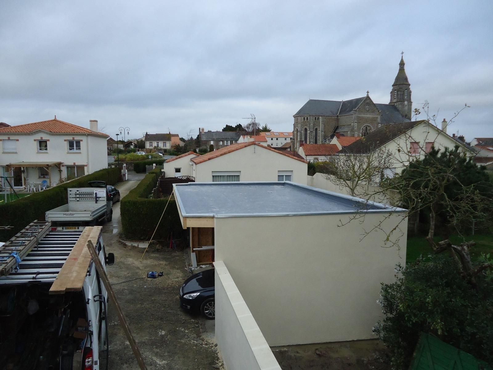 Saint Michel Chef Chef - Couverture carport - Membrane Sikaplan 1,5 mm SGK