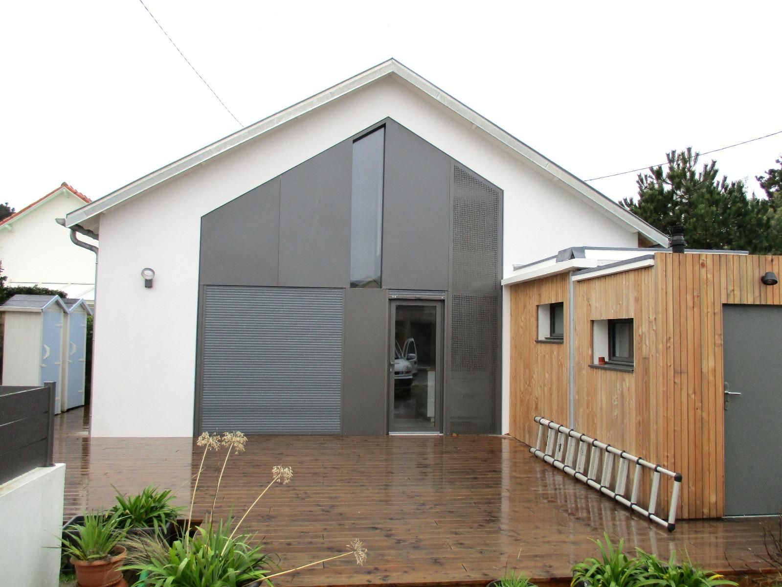 La Baule - Extension - Etanchéité membrane PVC et liquide - Bruno Laumonier UN+1 architecte St Nazaire