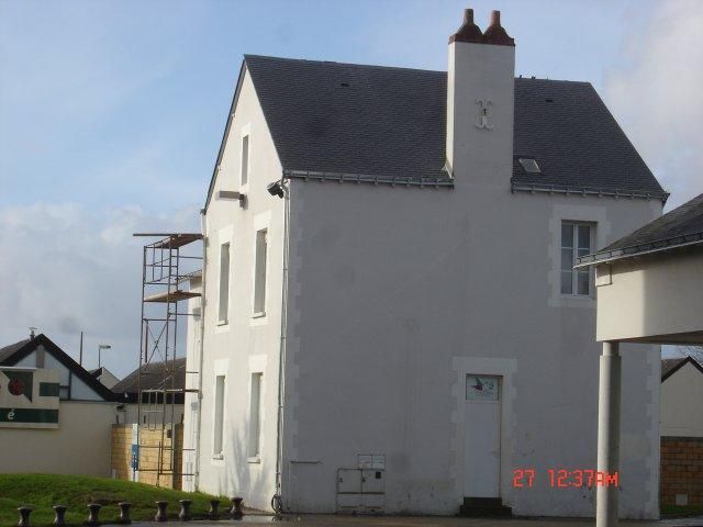 Saint Malo de Guersac - Rénovation couverture ardoises - Secours Populaires