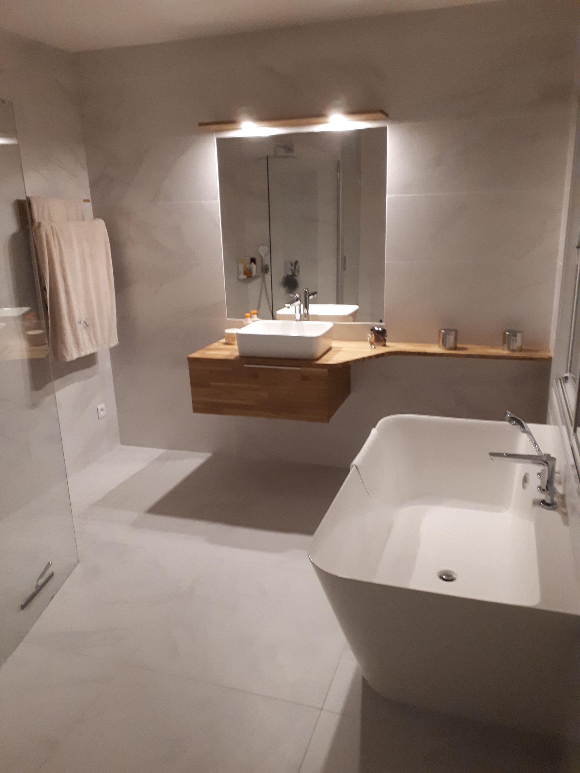 Salle de bains rénovée