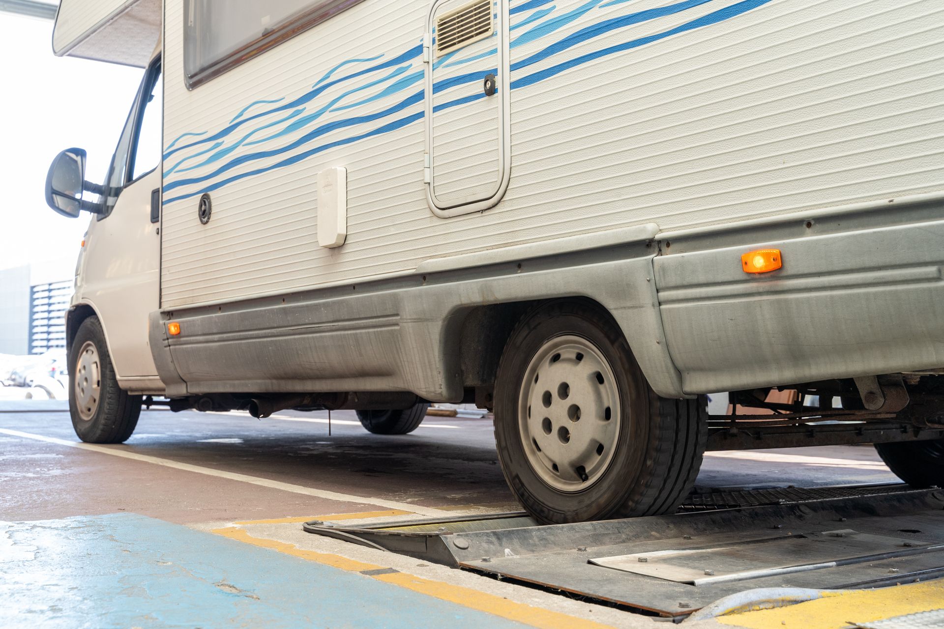 Contrôle technique de camping-car