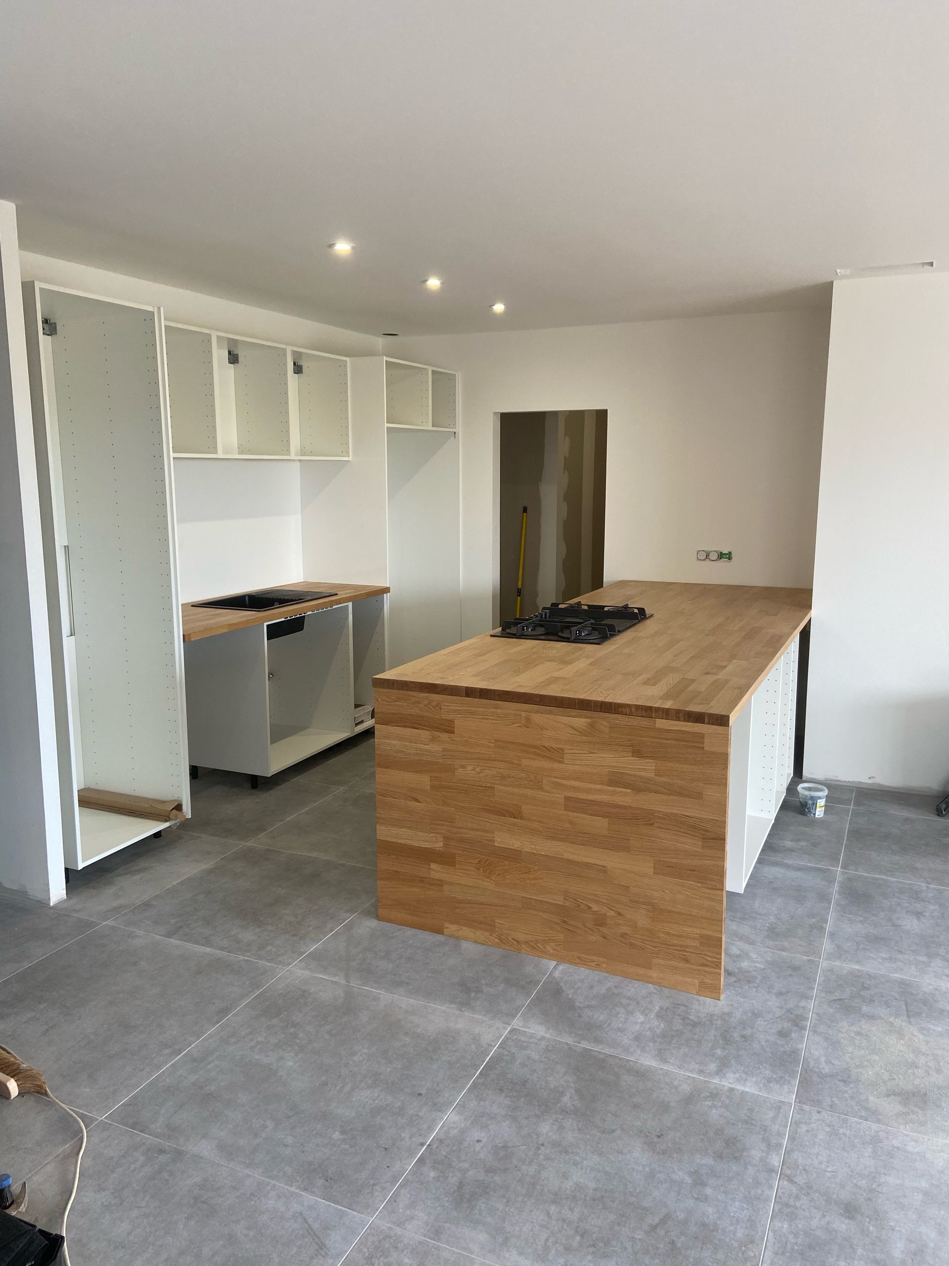 Meubles de rangement de cuisine en bois