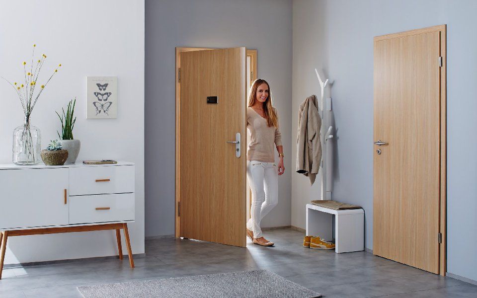 Brandschutztür im Haus