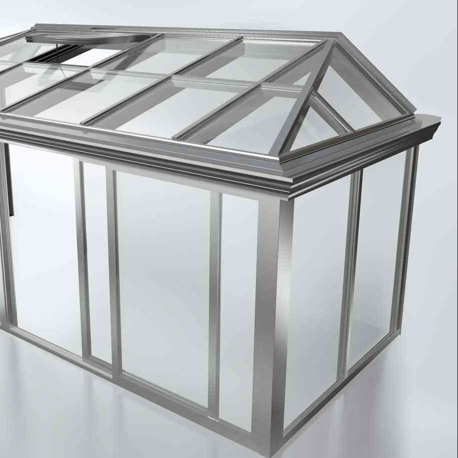 Wintergarten aus Aluminium und viel Glas