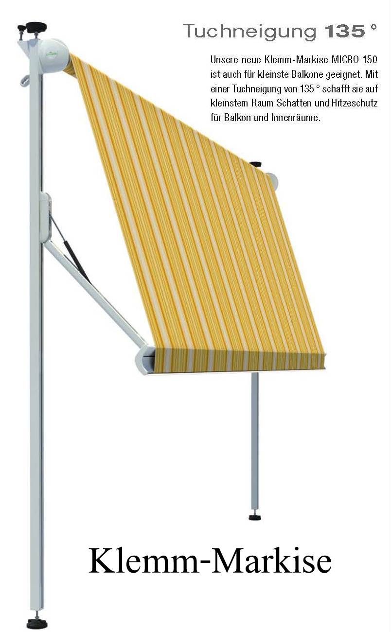 Markise gelb